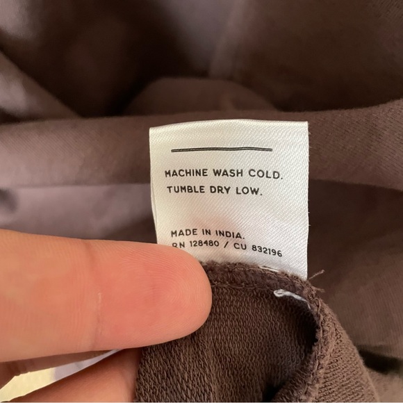 Pact Organic The Studio Athleisure Dress in Brown Carob XXL - Picture 12 of 12